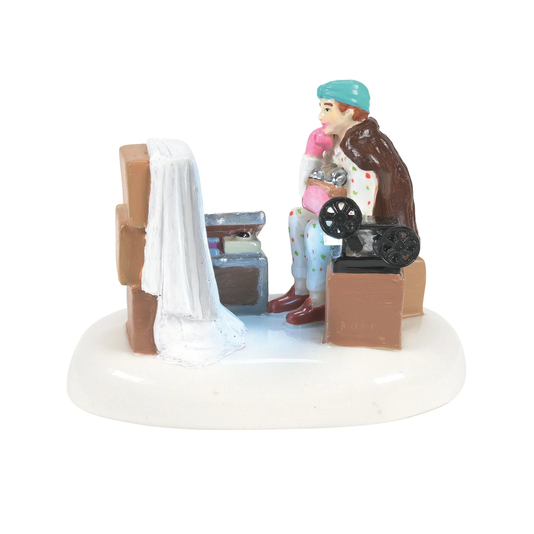 The Original Snow Village - An Attic of Xmas Memories Figurine