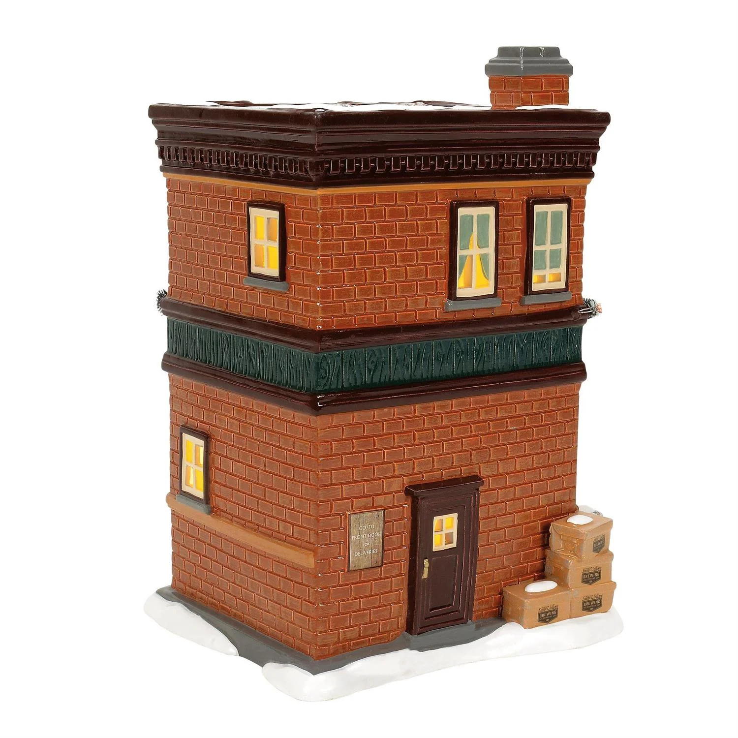 The Original Snow Village - Brandy's Tavern Figurine - Image 3