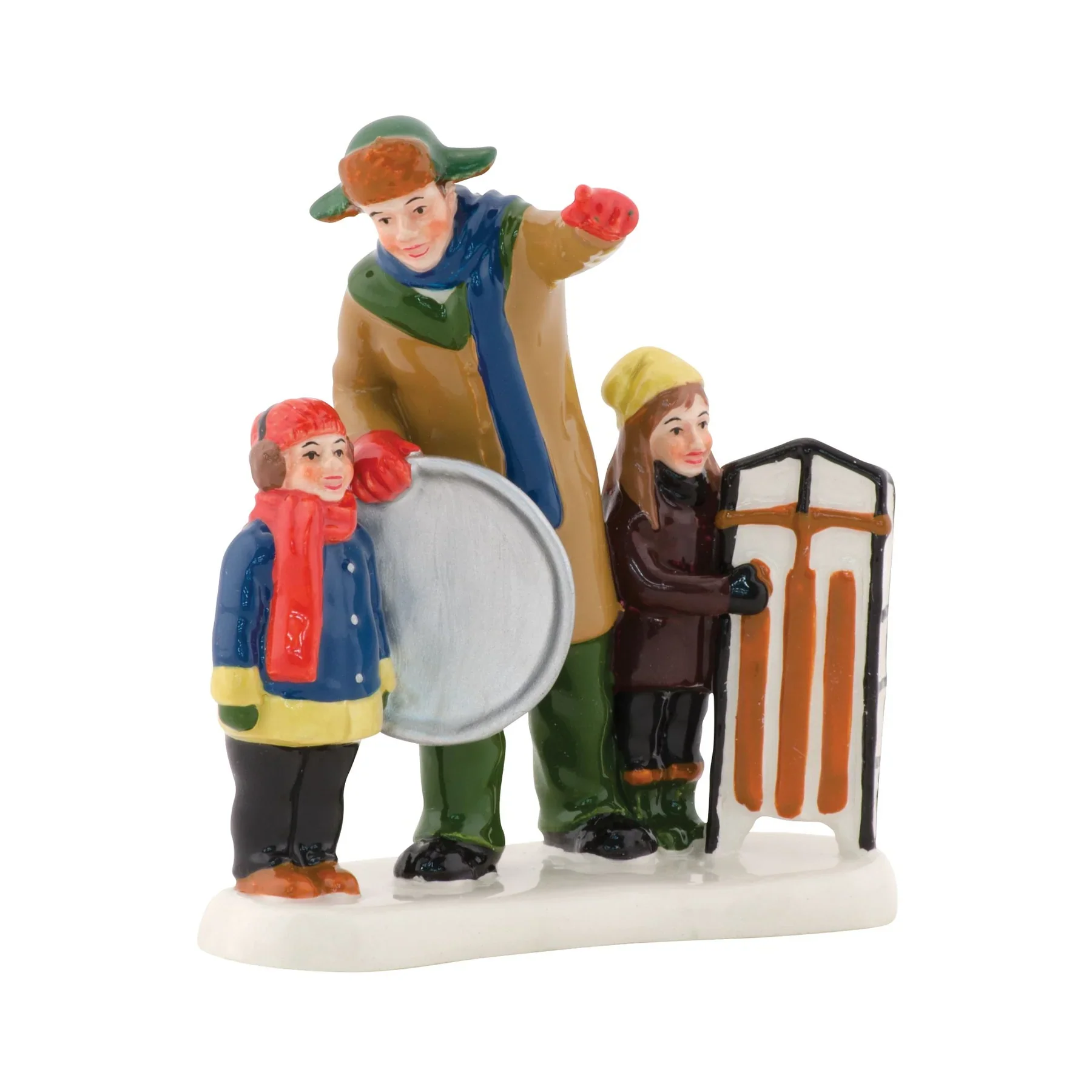 The Original Snow Village - Christmas Vacation - Bingo Figurine