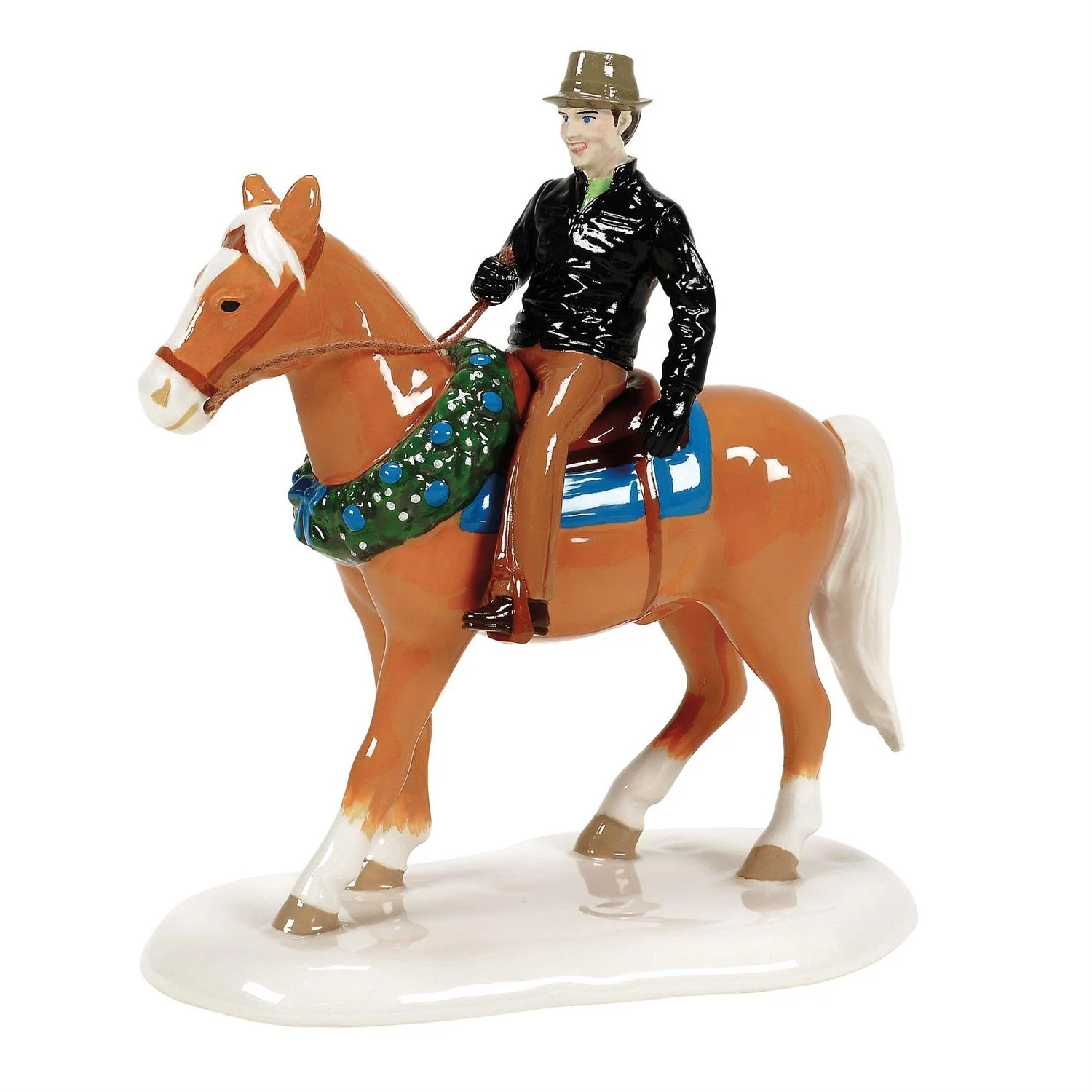 The Original Snow Village - Elvis & Rising Sun Figurine