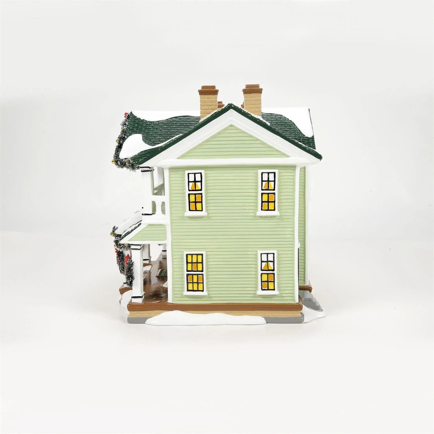 The Original Snow Village - Enduring Willow Senior Center (Set of 2) Figurine - Image 3