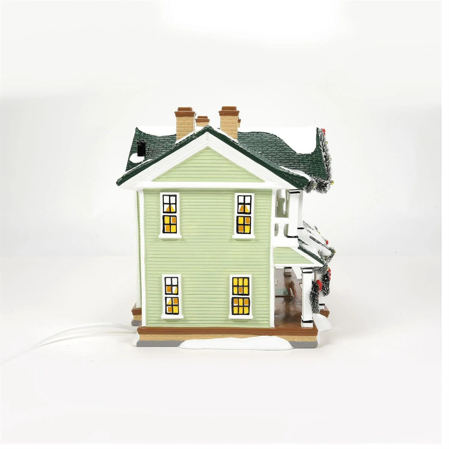 The Original Snow Village - Enduring Willow Senior Center (Set of 2) Figurine - Image 5