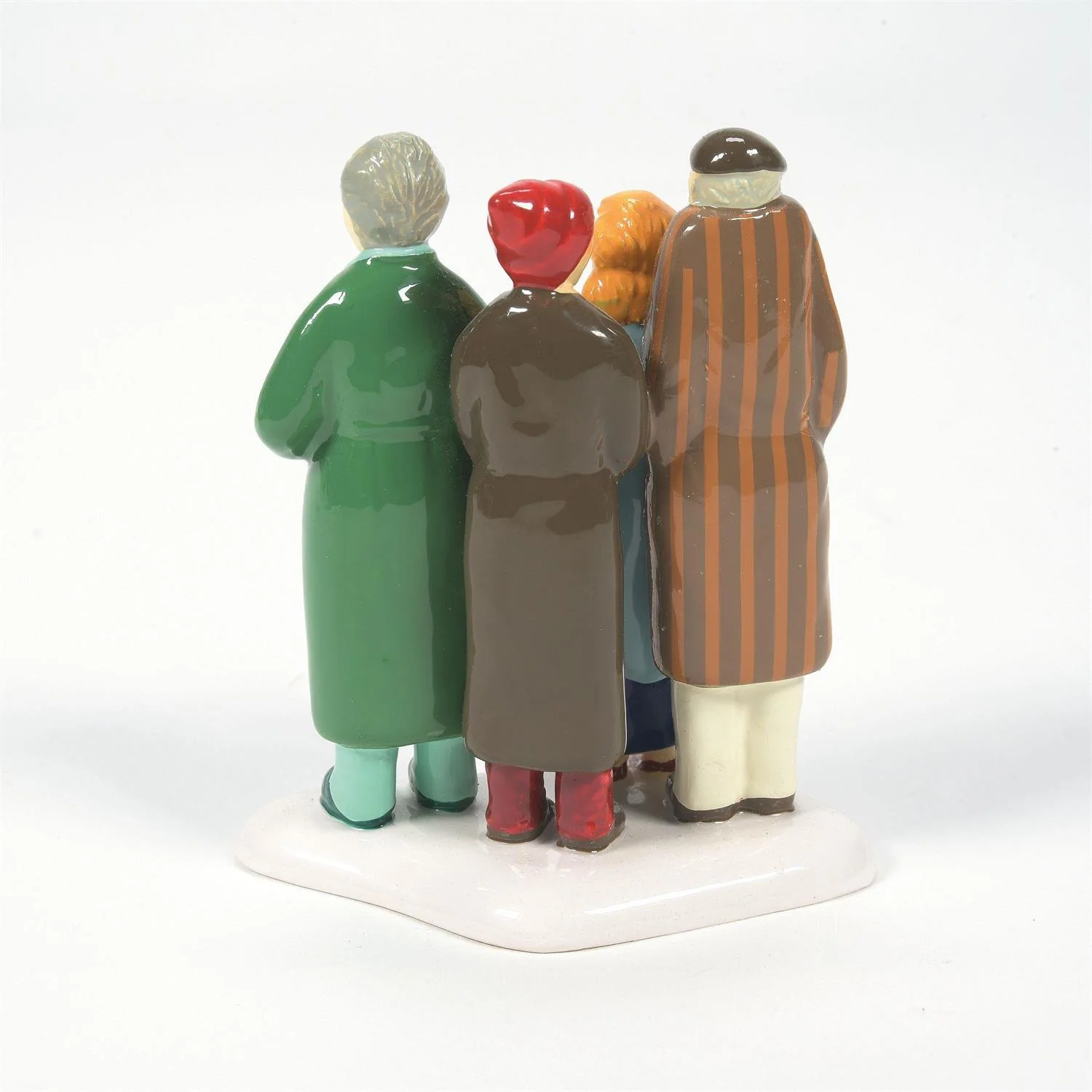 The Original Snow Village - Freezing Our Baguettes Off Figurine - Image 2
