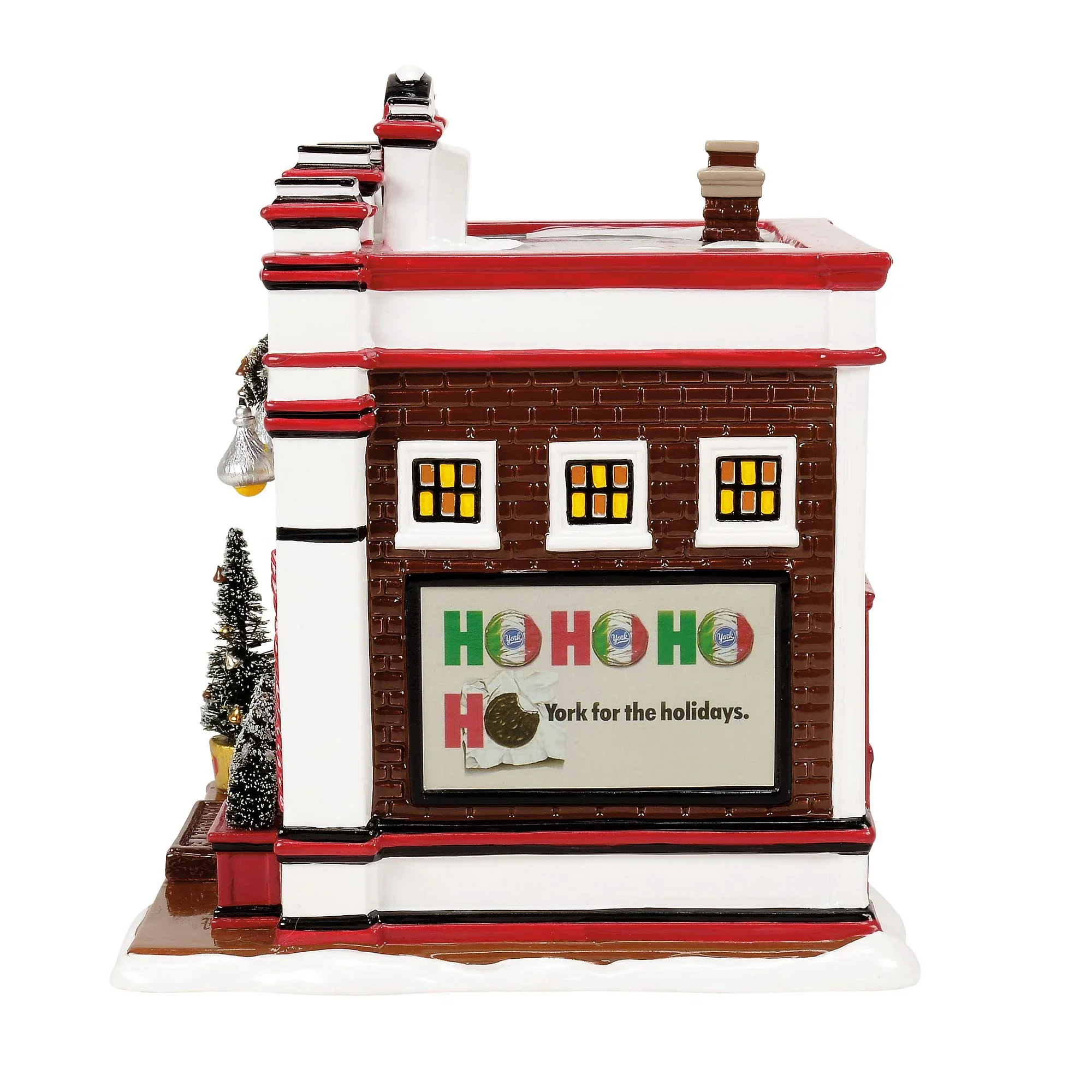 The Original Snow Village - Hershey's Fine Confections Figurine, 7.56" - Image 2
