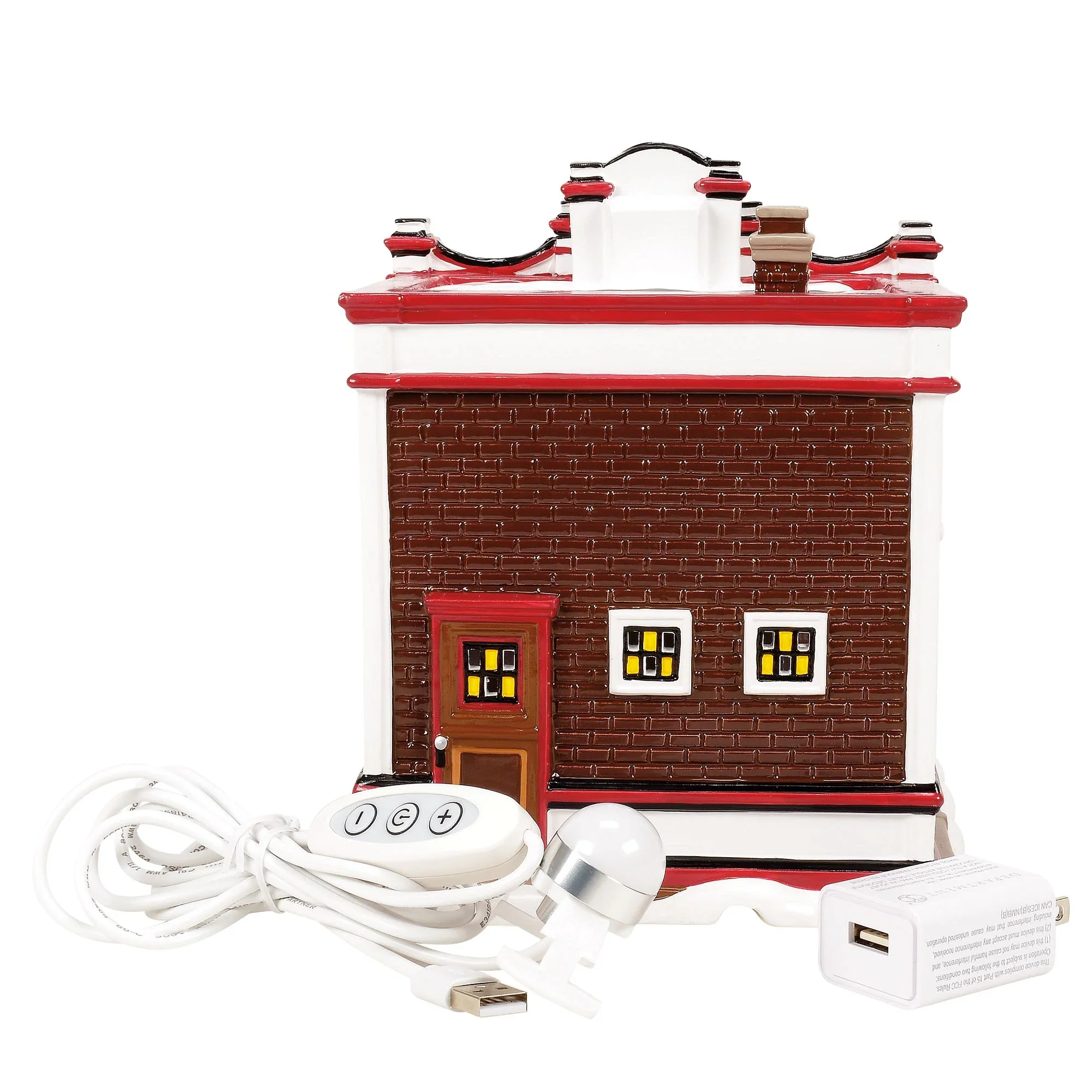 The Original Snow Village - Hershey's Fine Confections Figurine, 7.56" - Image 5