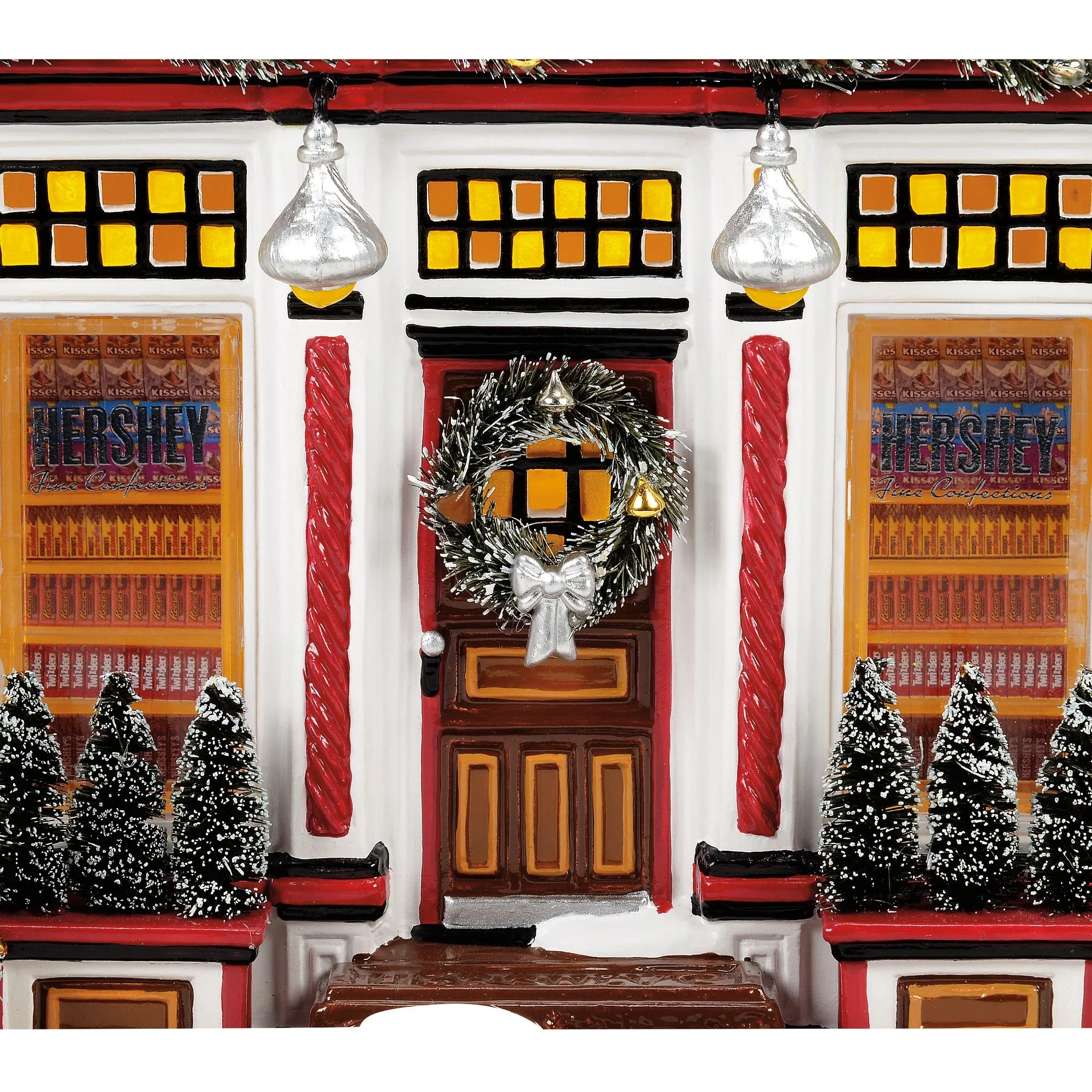 The Original Snow Village - Hershey's Fine Confections Figurine, 7.56" - Image 6