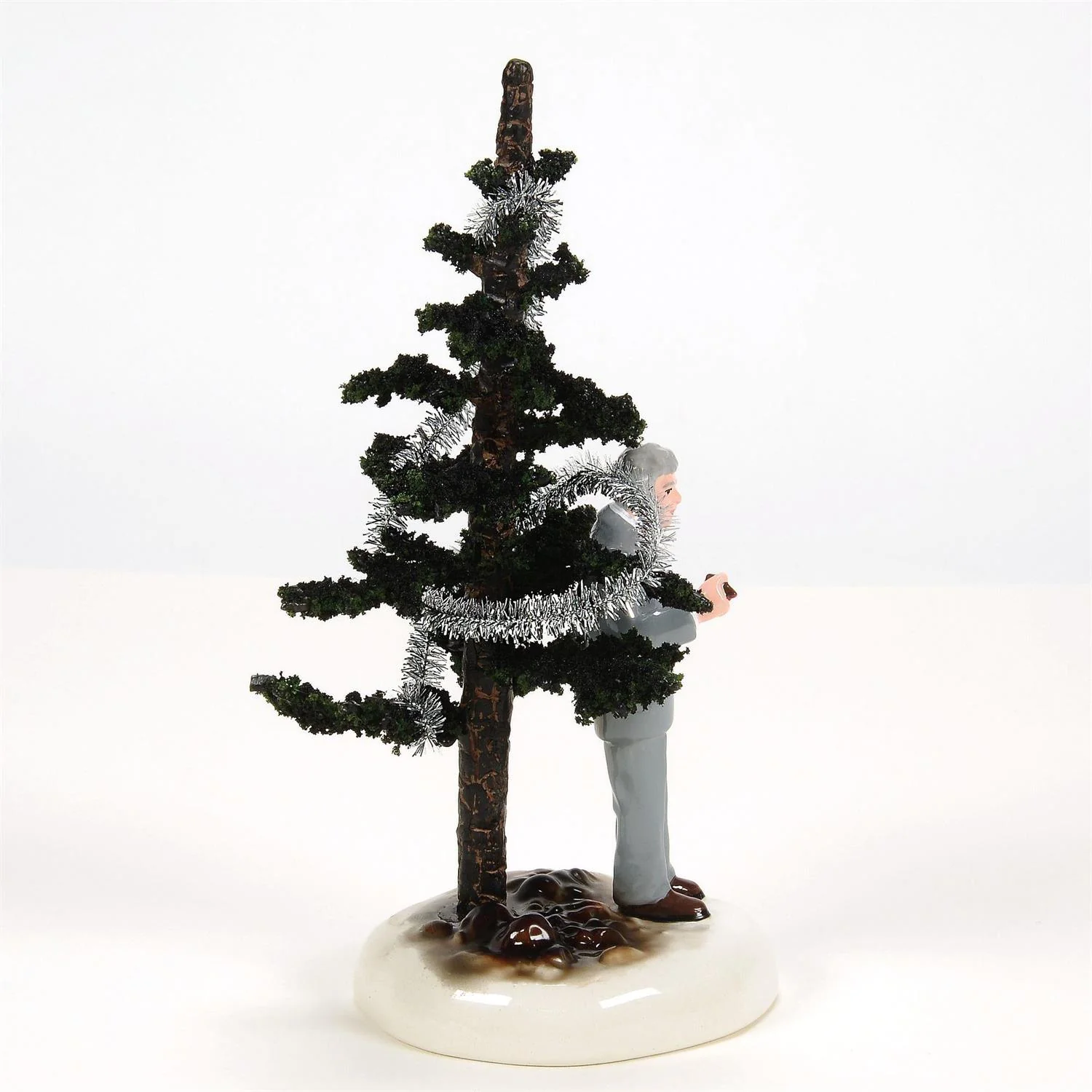 The Original Snow Village - It Was An Ugly Tree Anyway Figurine - Image 4