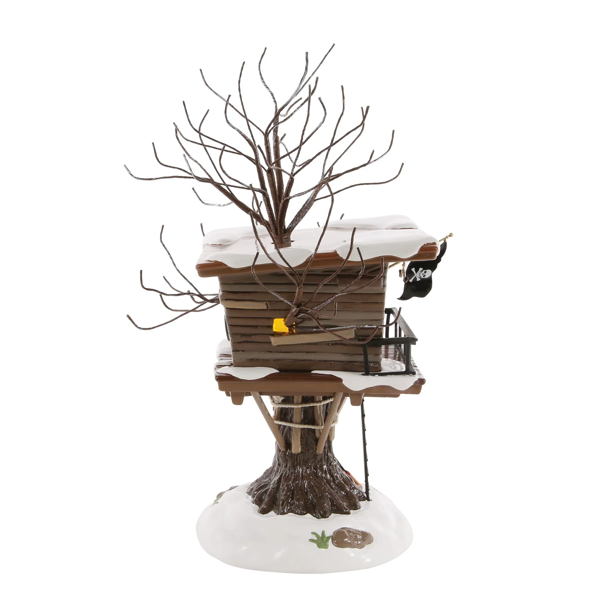 The Original Snow Village - Kevin's Tree House Figurine, 10.43" - Image 2