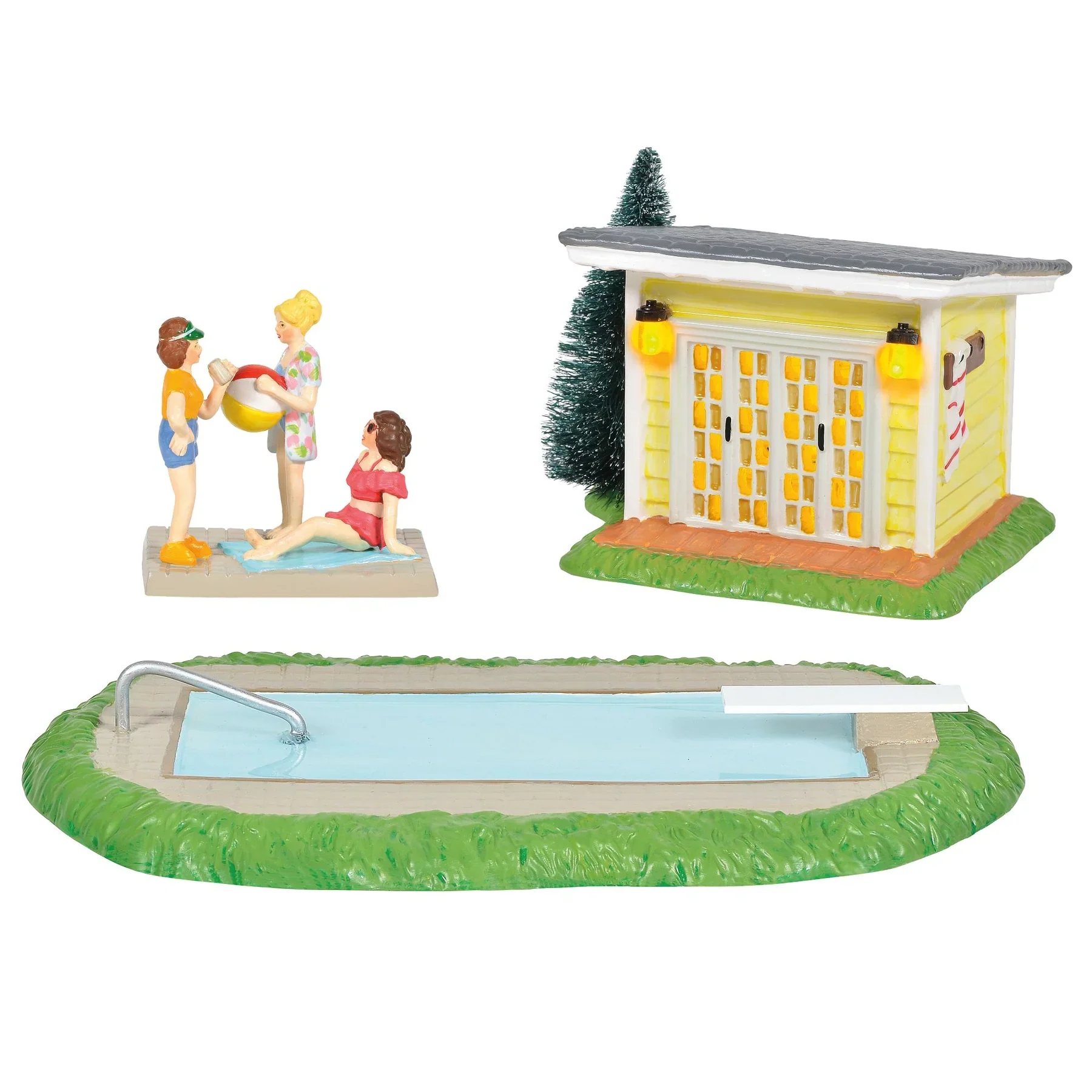 The Original Snow Village - Pool Fantasy Figurine