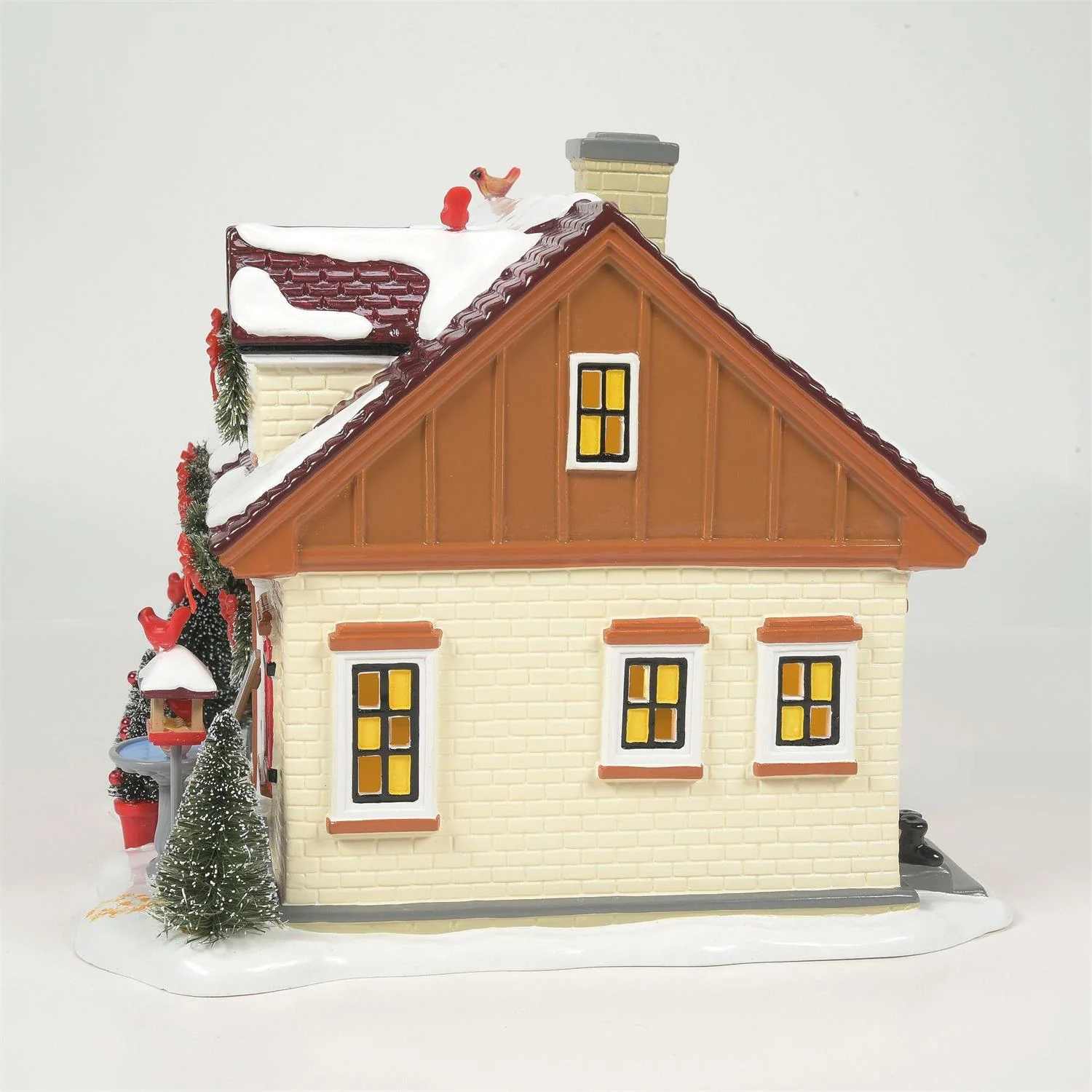 The Original Snow Village - The Cardinal House Figurine - Image 3