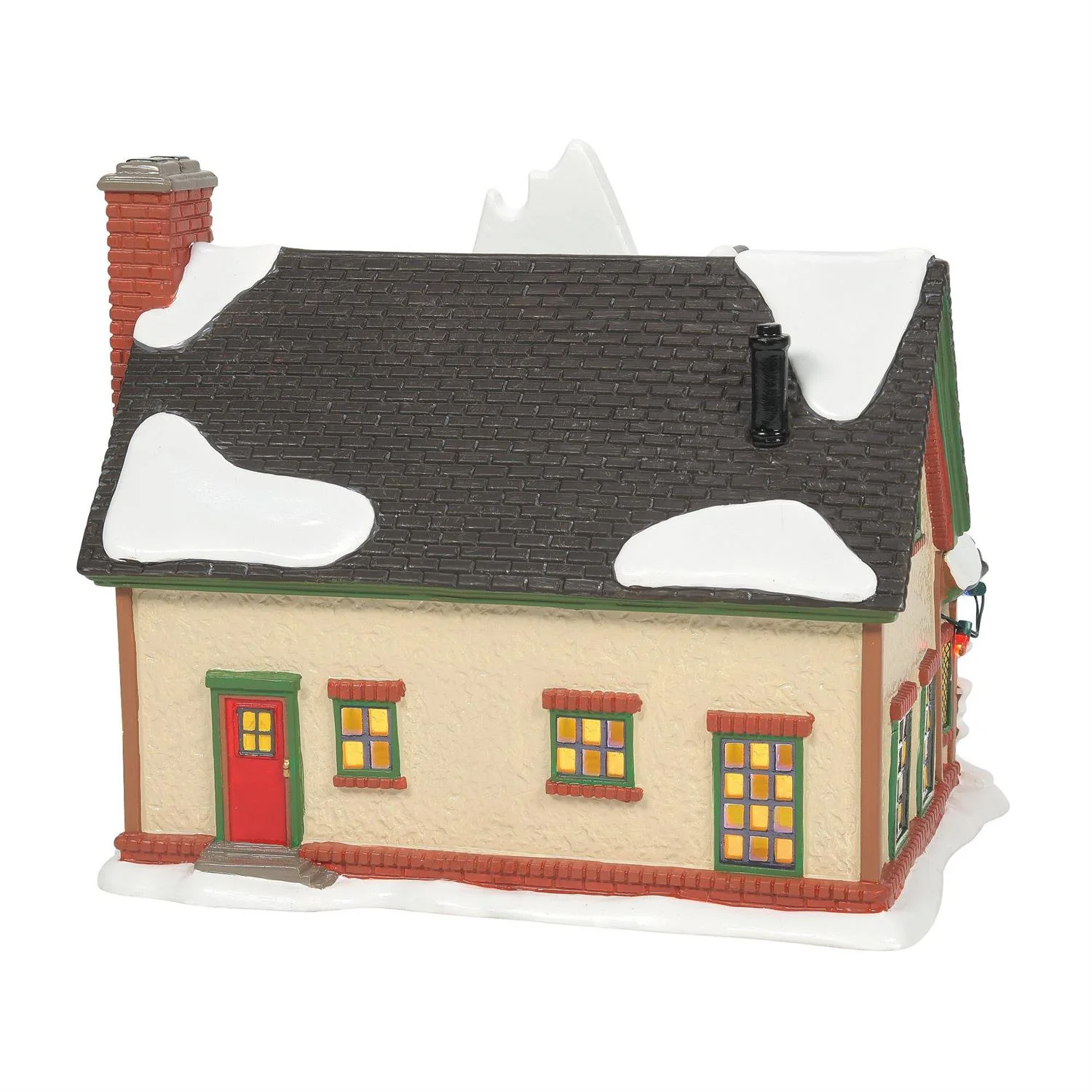 The Original Snow Village - The Grinch House Figurine - Image 2