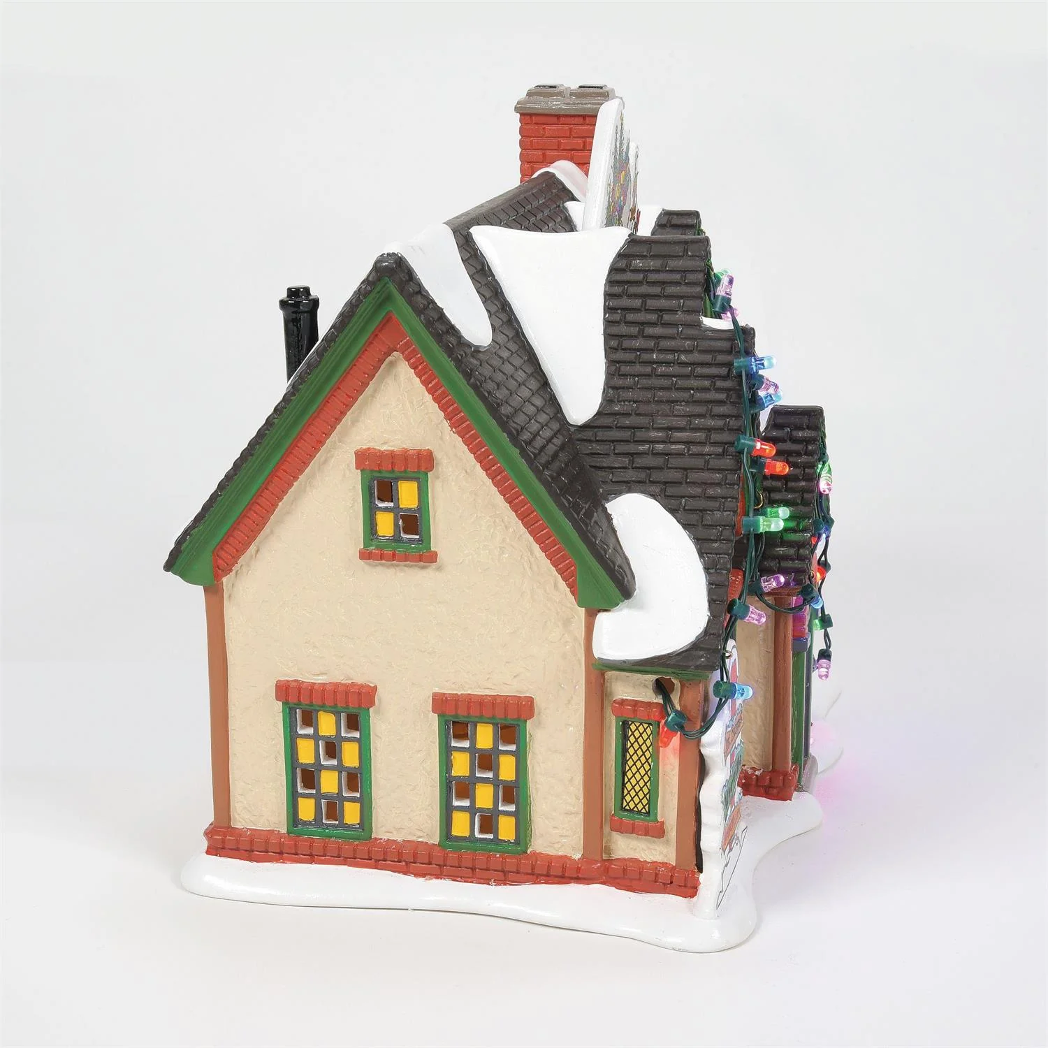 The Original Snow Village - The Grinch House Figurine - Image 4