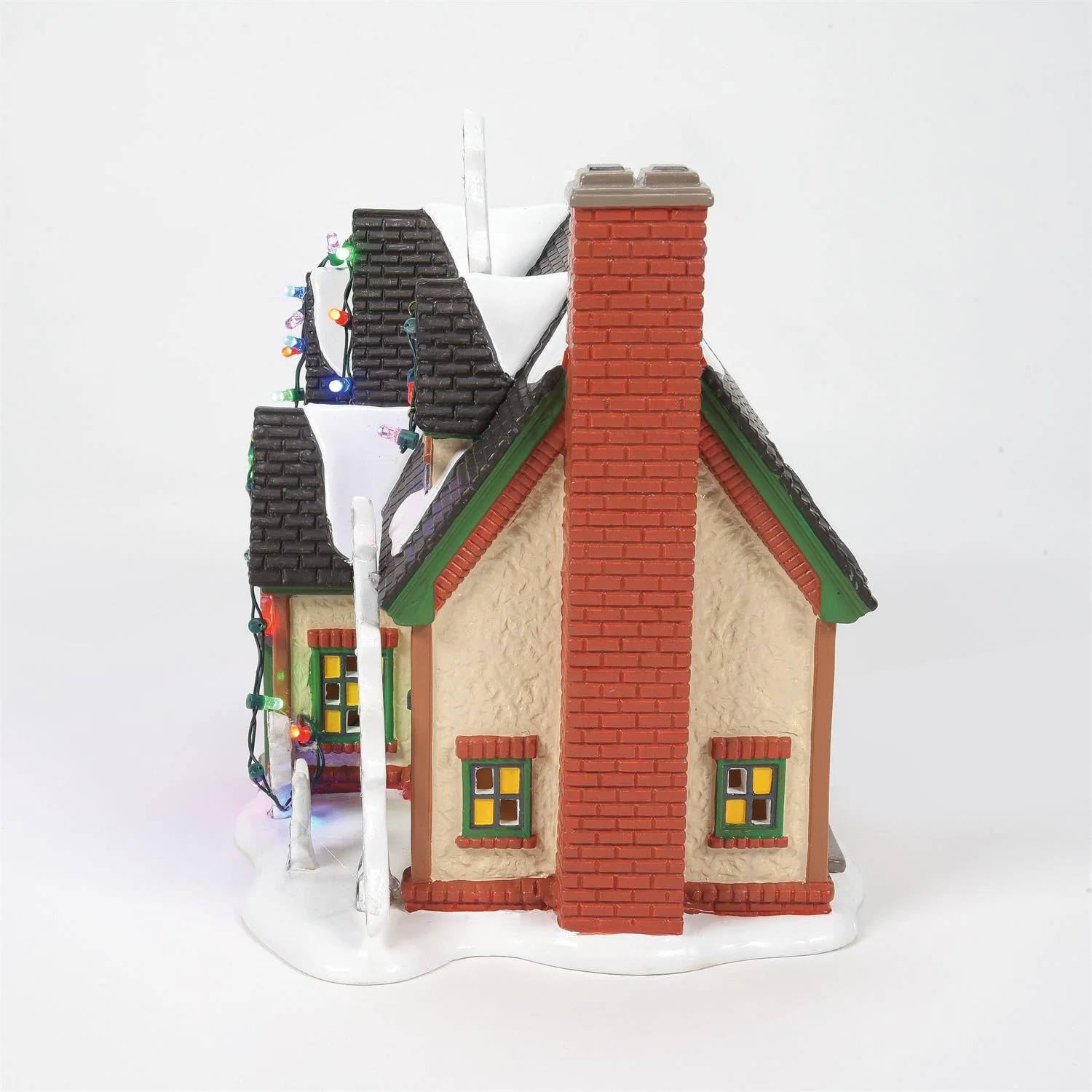 The Original Snow Village - The Grinch House Figurine - Image 5
