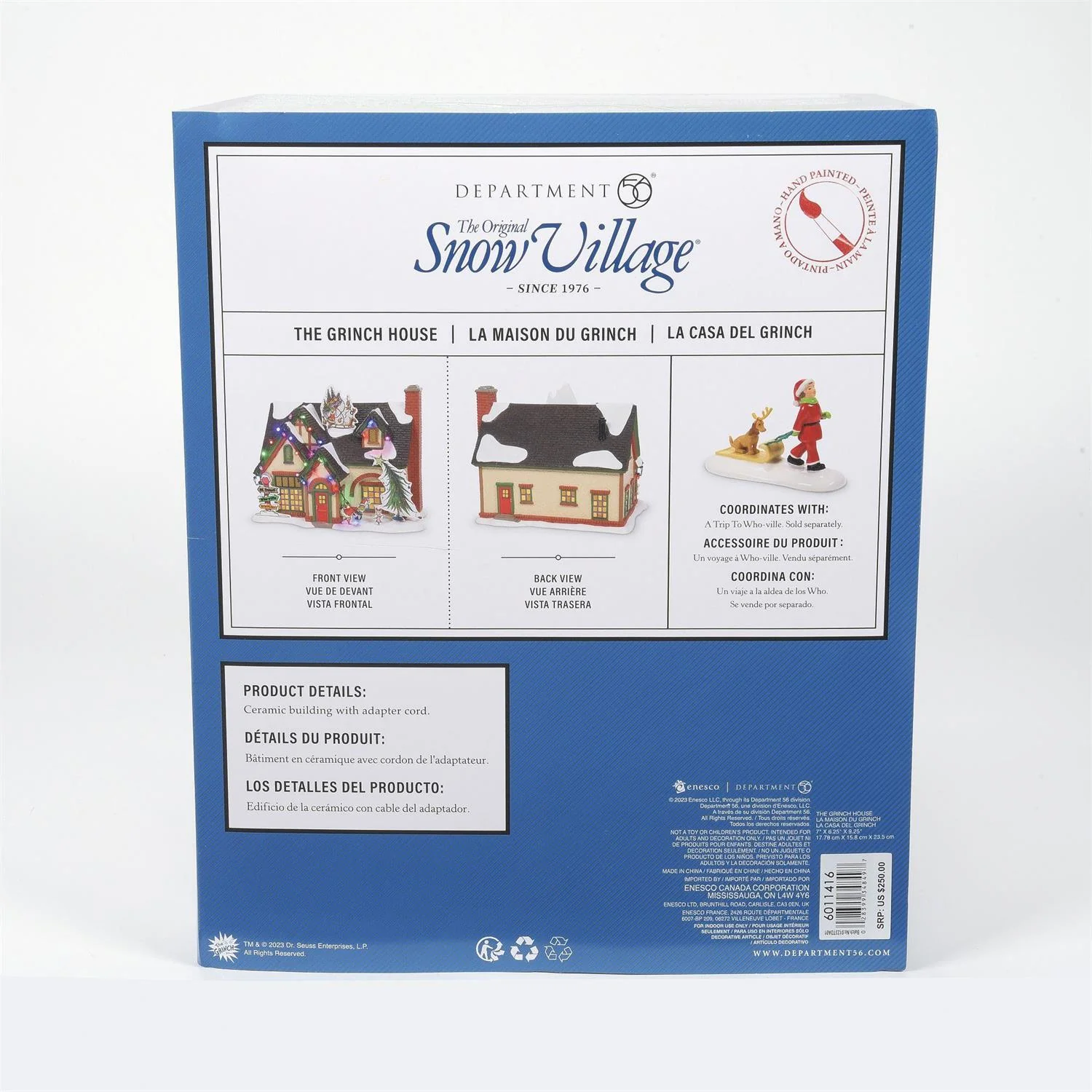 The Original Snow Village - The Grinch House Figurine - Image 8