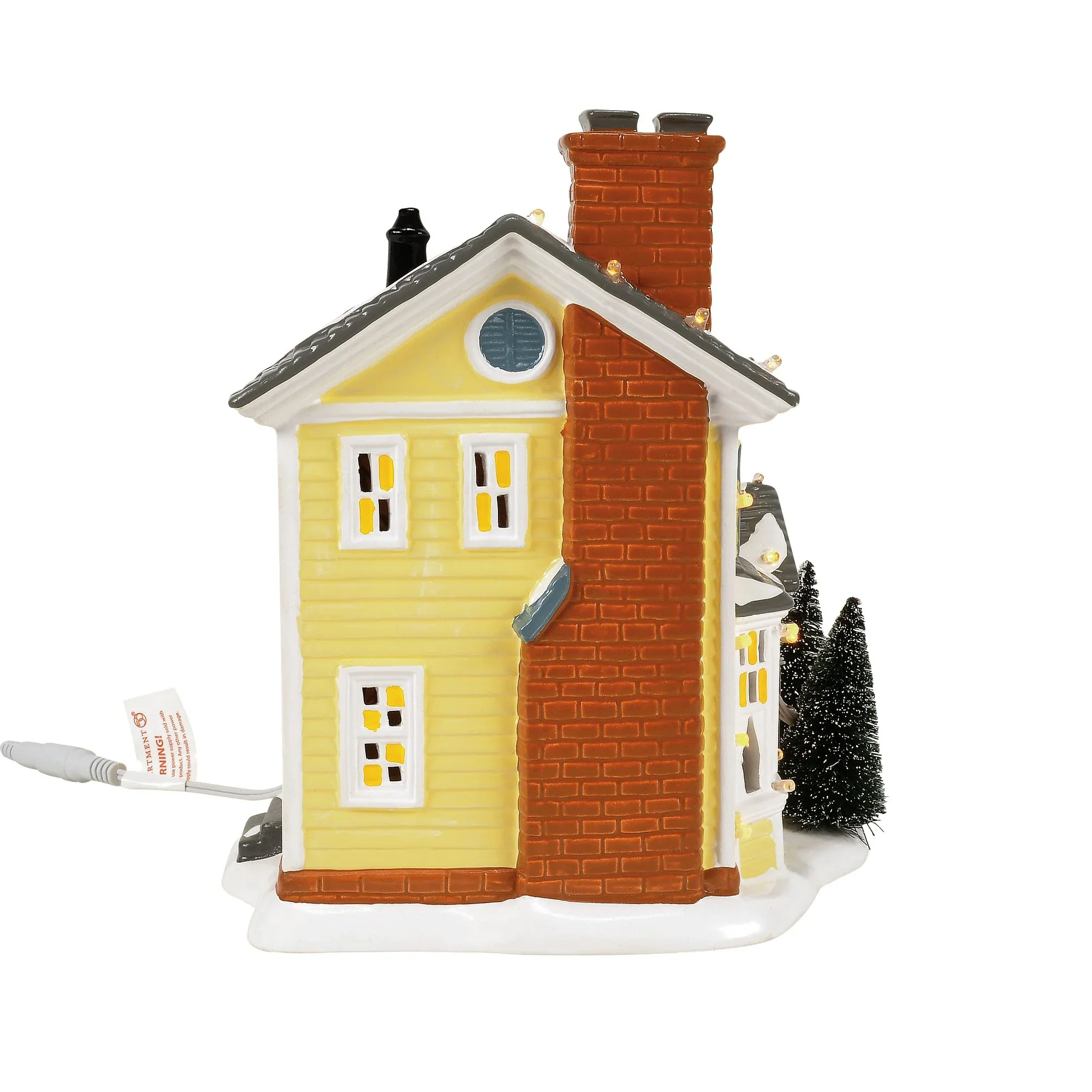 The Originial Snow Village - The Griswold Holiday House Figurine, 7.5" - Image 3