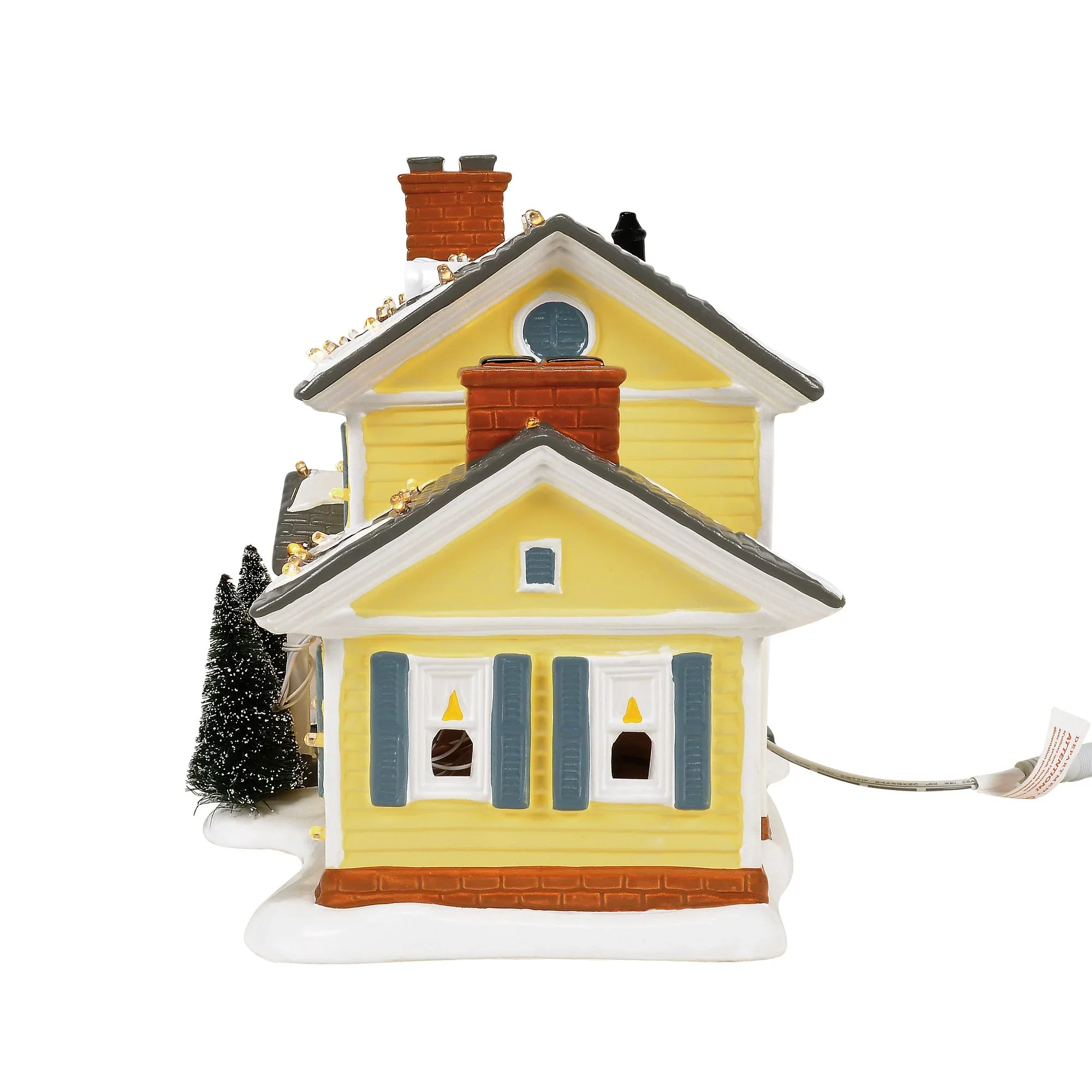 The Originial Snow Village - The Griswold Holiday House Figurine, 7.5" - Image 5