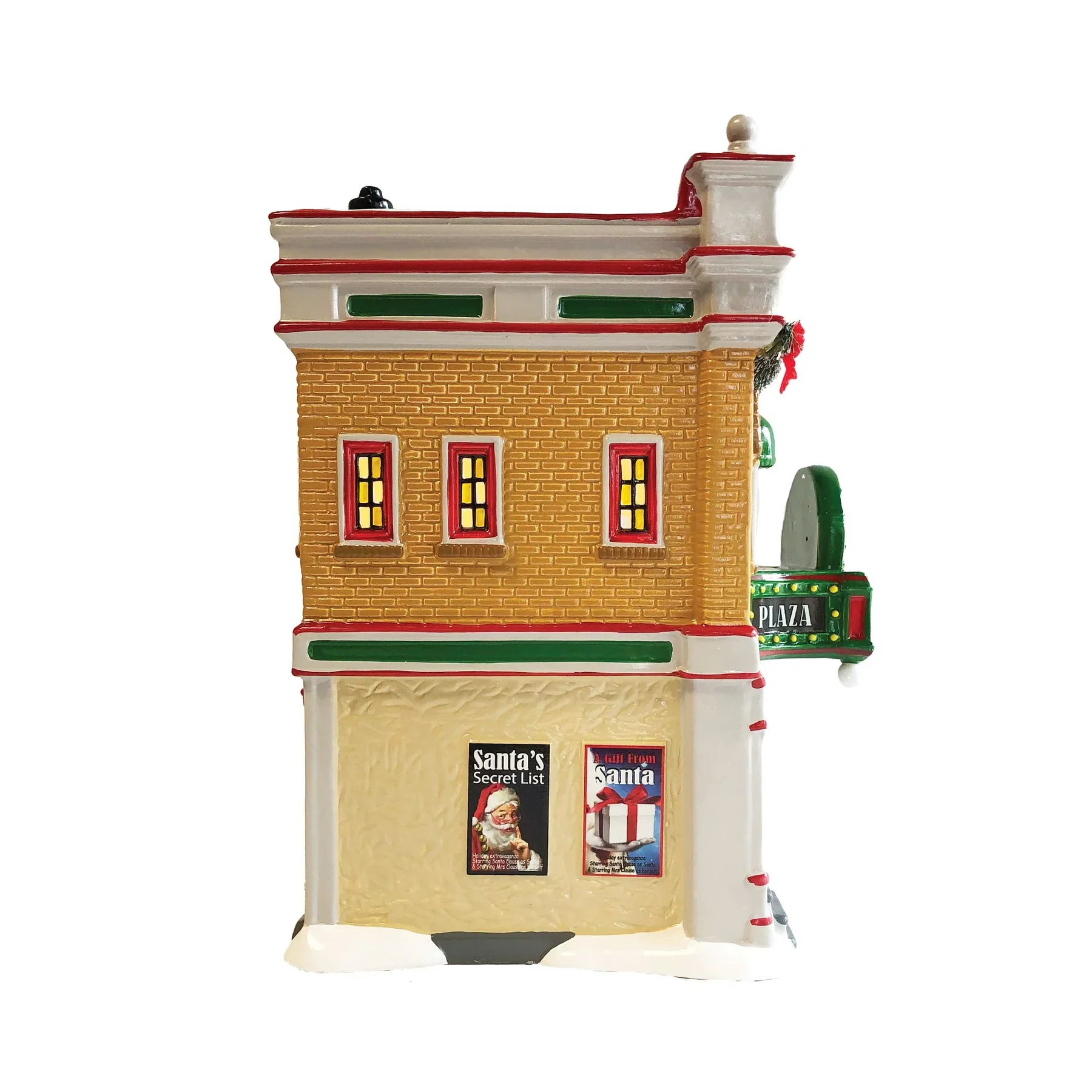 The Original Snow Village - Xmas Vac Premiere At The Plaza Figurine - Image 3