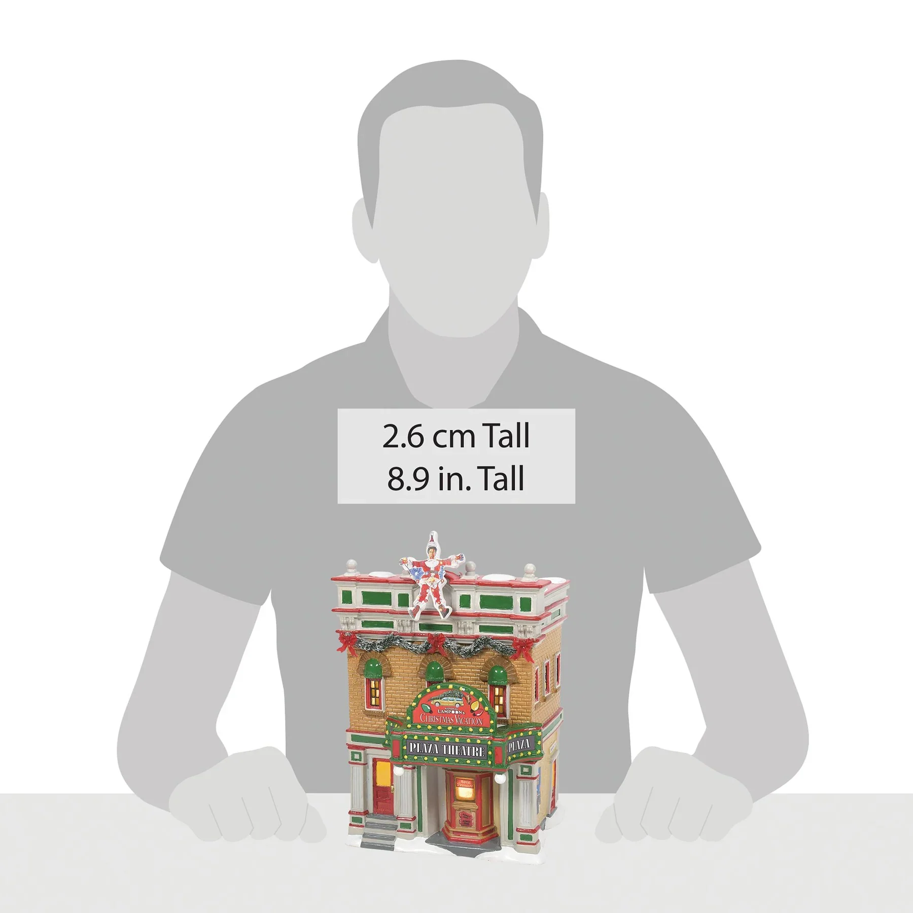 The Original Snow Village - Xmas Vac Premiere At The Plaza Figurine - Image 6
