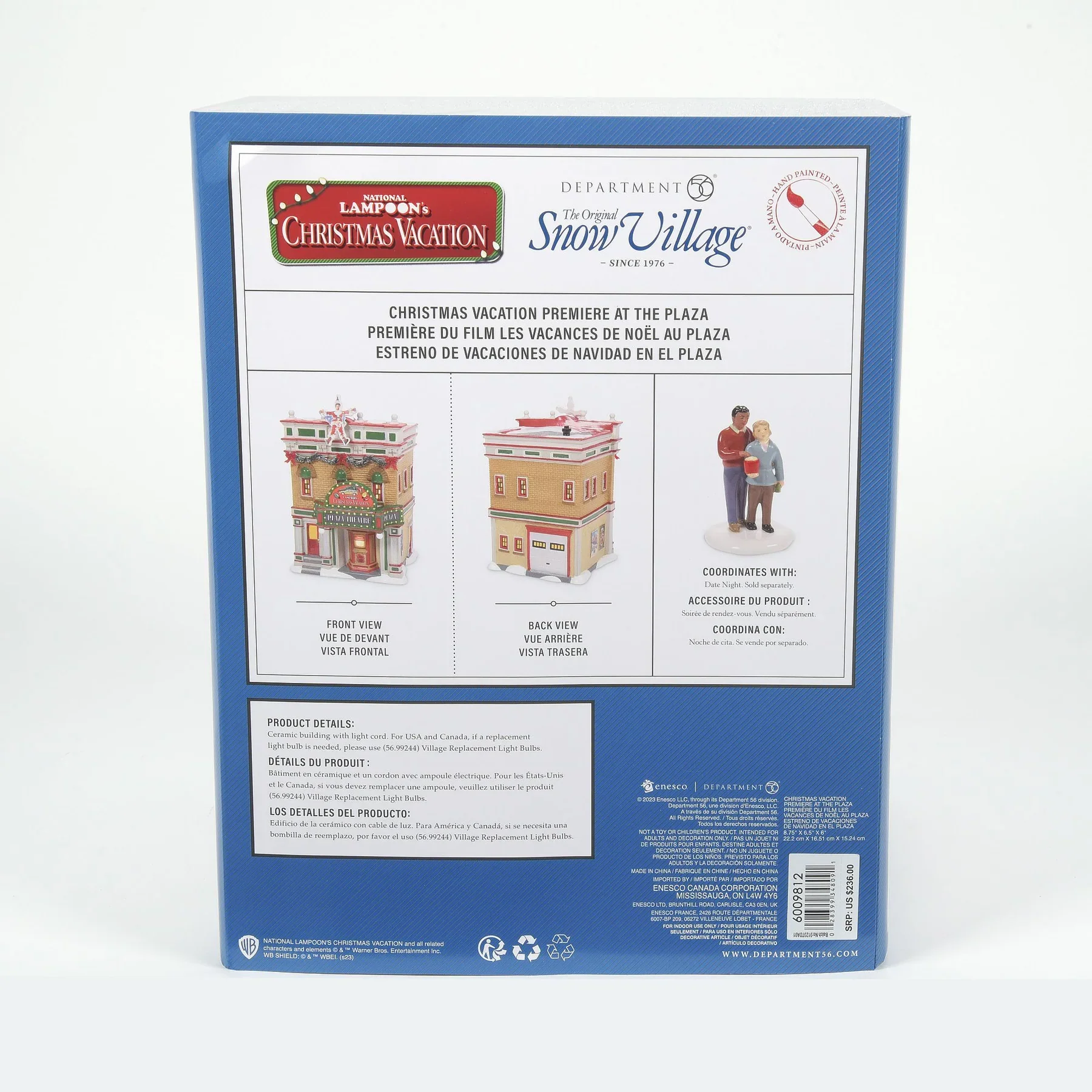 The Original Snow Village - Xmas Vac Premiere At The Plaza Figurine - Image 8