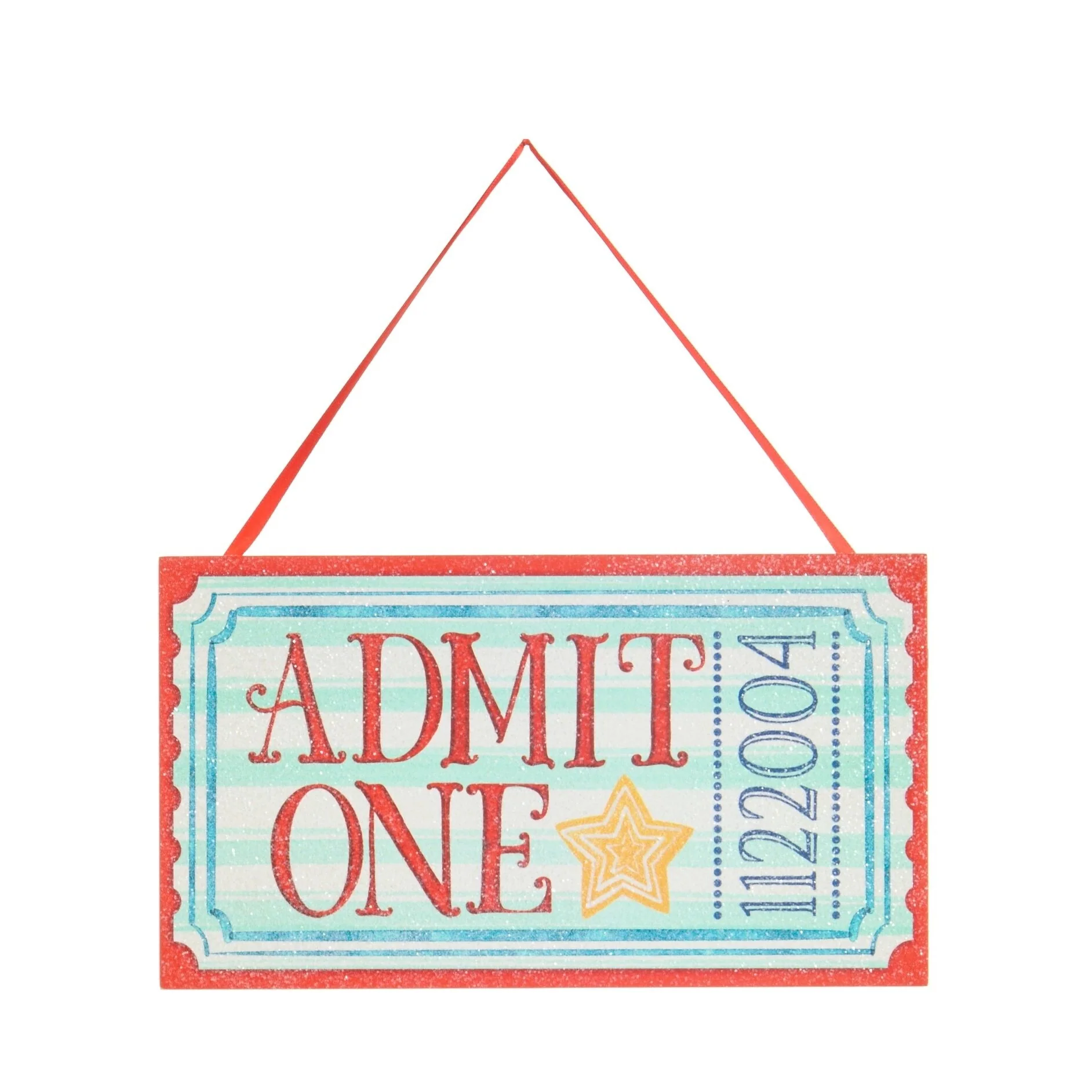 The Spectacular Ticket Ornament, 10" (2 styles - sold individually) - Image 2