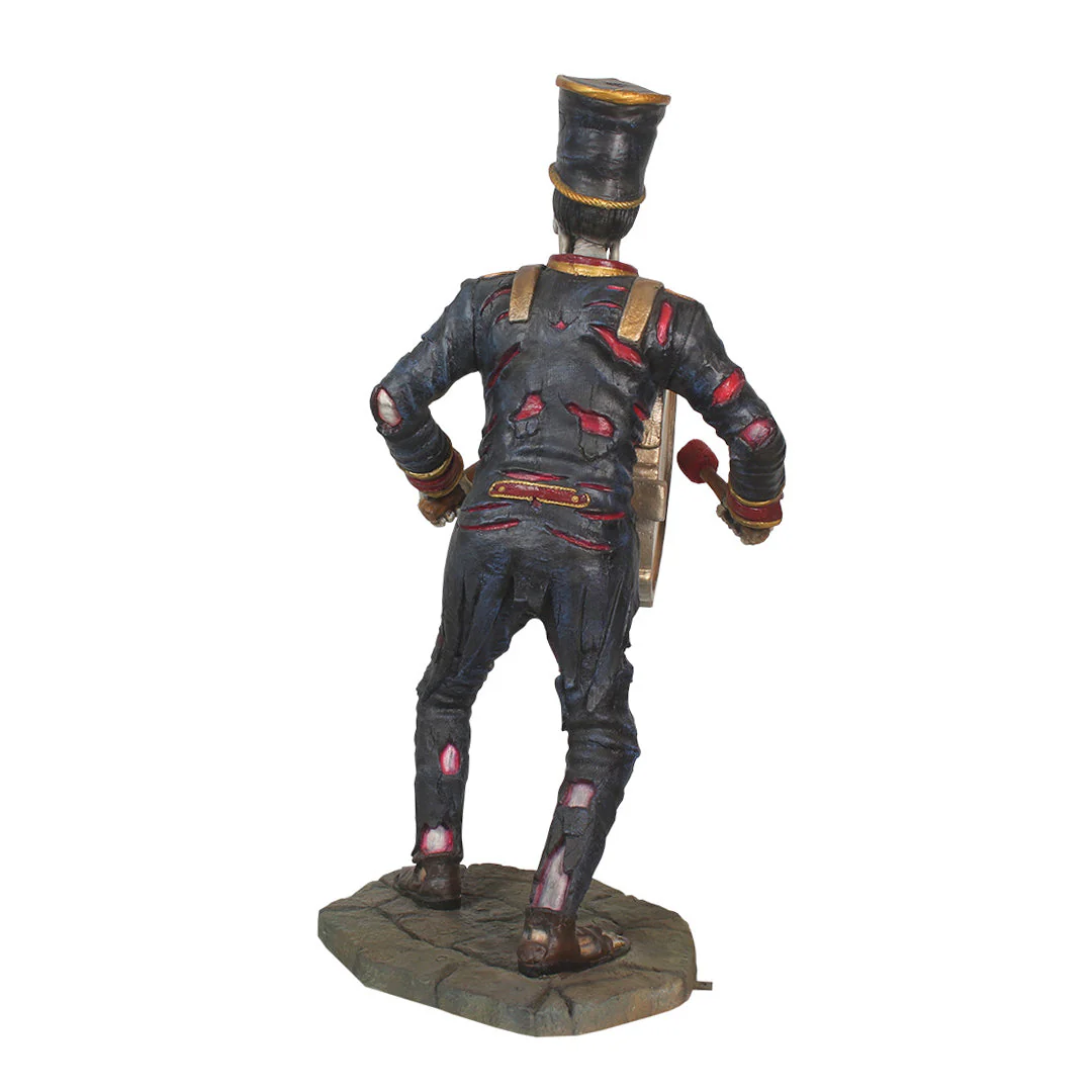 Lifesize Fiberglass The Undead Drummer Figure, 67" - Image 5