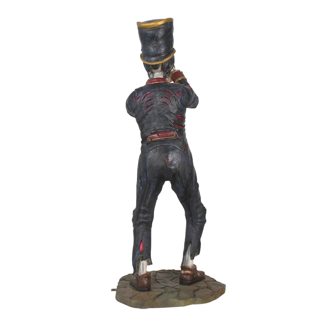 Lifesize Fiberglass The Undead Trumpeter Figure, 67" - Image 5
