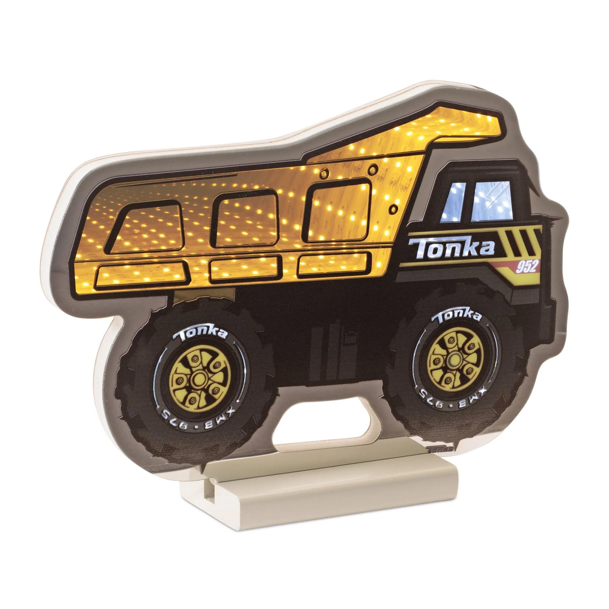 Tonka Dump Truck Infinity Light, Acrylic, UL Plug, 8"
