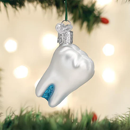 Tooth Ornament, 2.5"