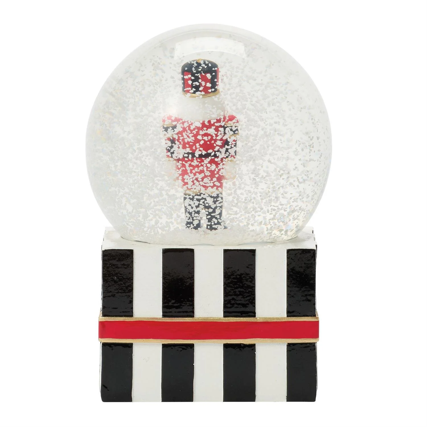 Toy Soldier Nutcracker Waterball, 5.7" - Image 4