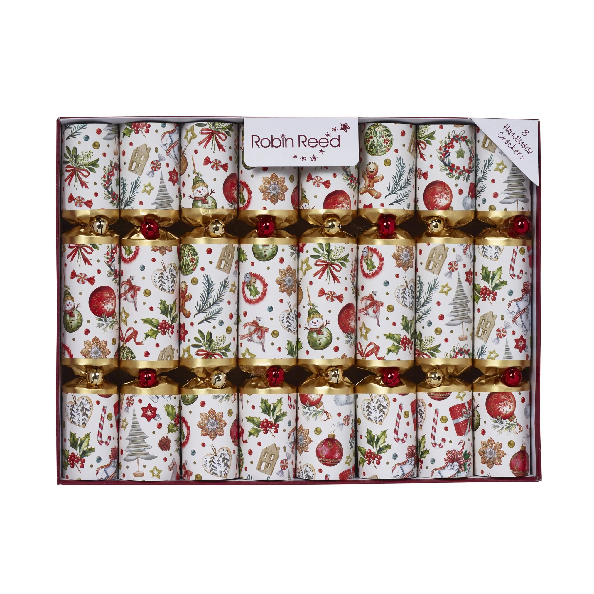 Twinkling Traditions Party Crackers, 10" (Set of 8)