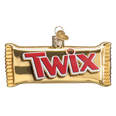 Twix Glass Ornament - Image 2