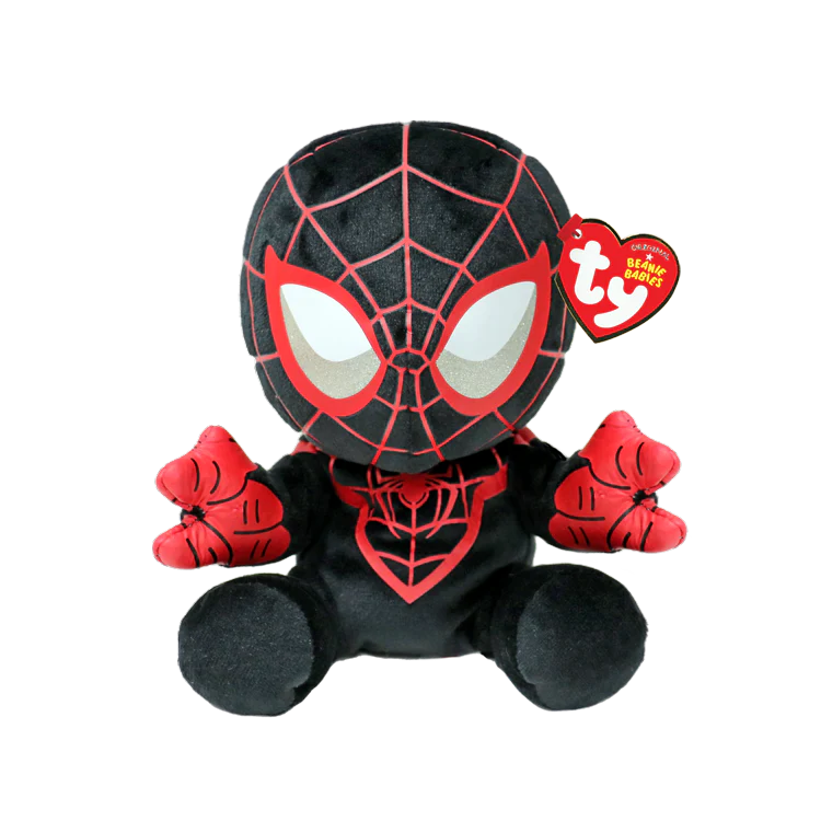 Ty Beanie Babies MILES MORALES - Marvel (Small, 8")