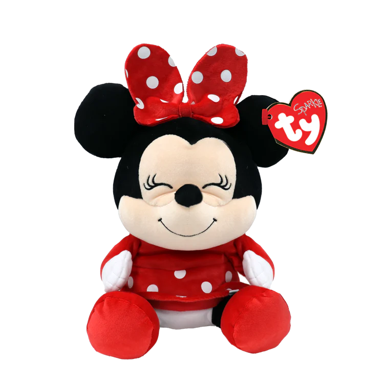 Ty Beanie Babies MINNIE MOUSE (Medium, 13")