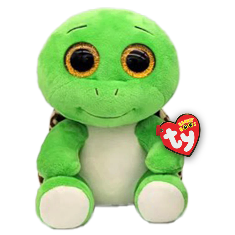 Ty Beanie Boos TURBO - Green Turtle (Medium, 13")