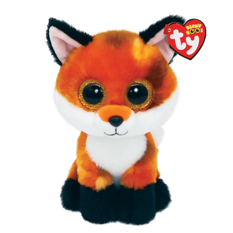 Ty Beanie Boos MEADOW - Orange Fox (Small, 6")