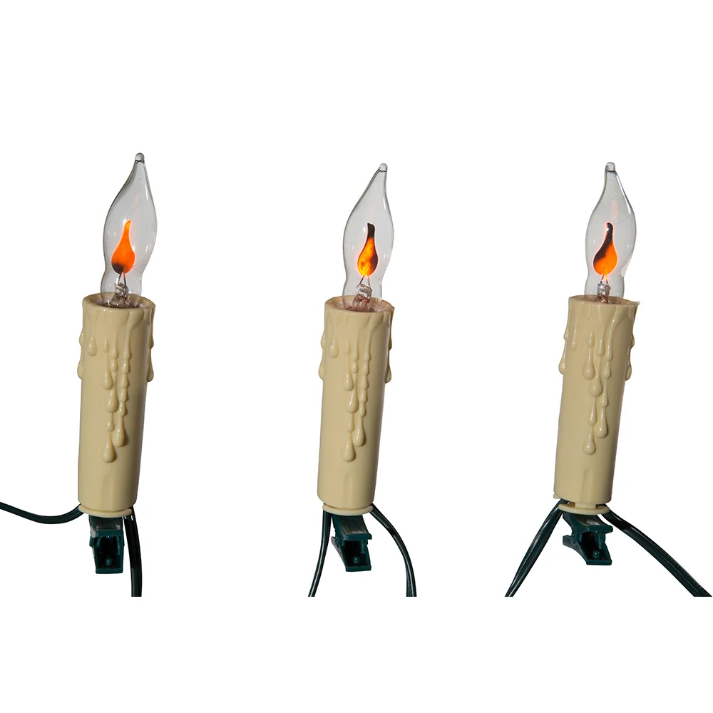 UL 7L Flicker Flame Candle Light Set, 9' - Image 3