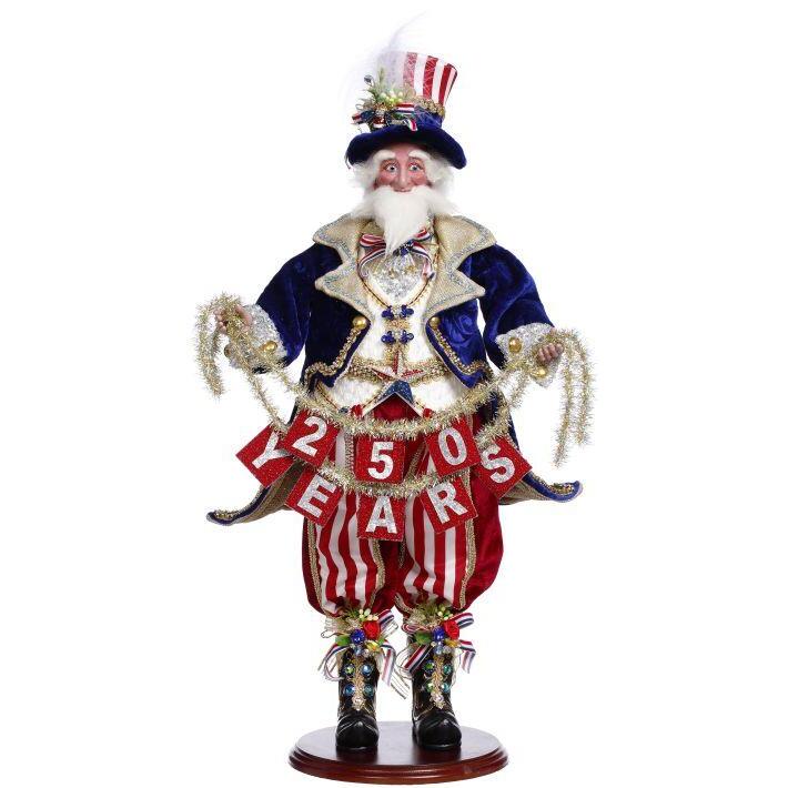 Uncle Sam "250 Years" Figurine, 25"