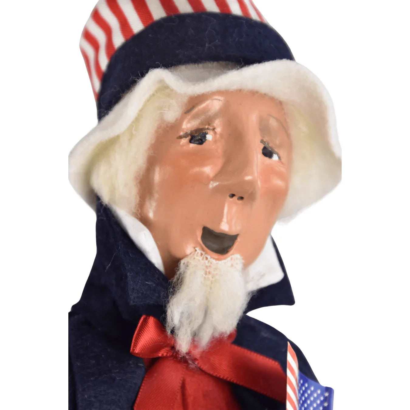 Uncle Sam Caroler Figurine, 13" - Image 2
