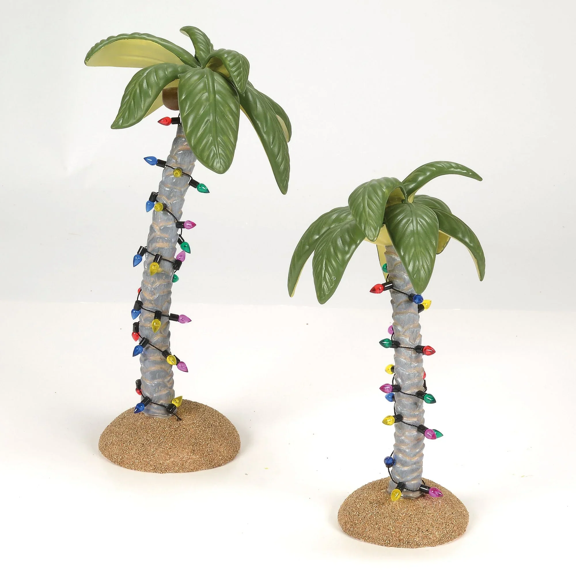 Village Accessories - Christmas Palms Figurines, 9" (Set of 2) - Image 2