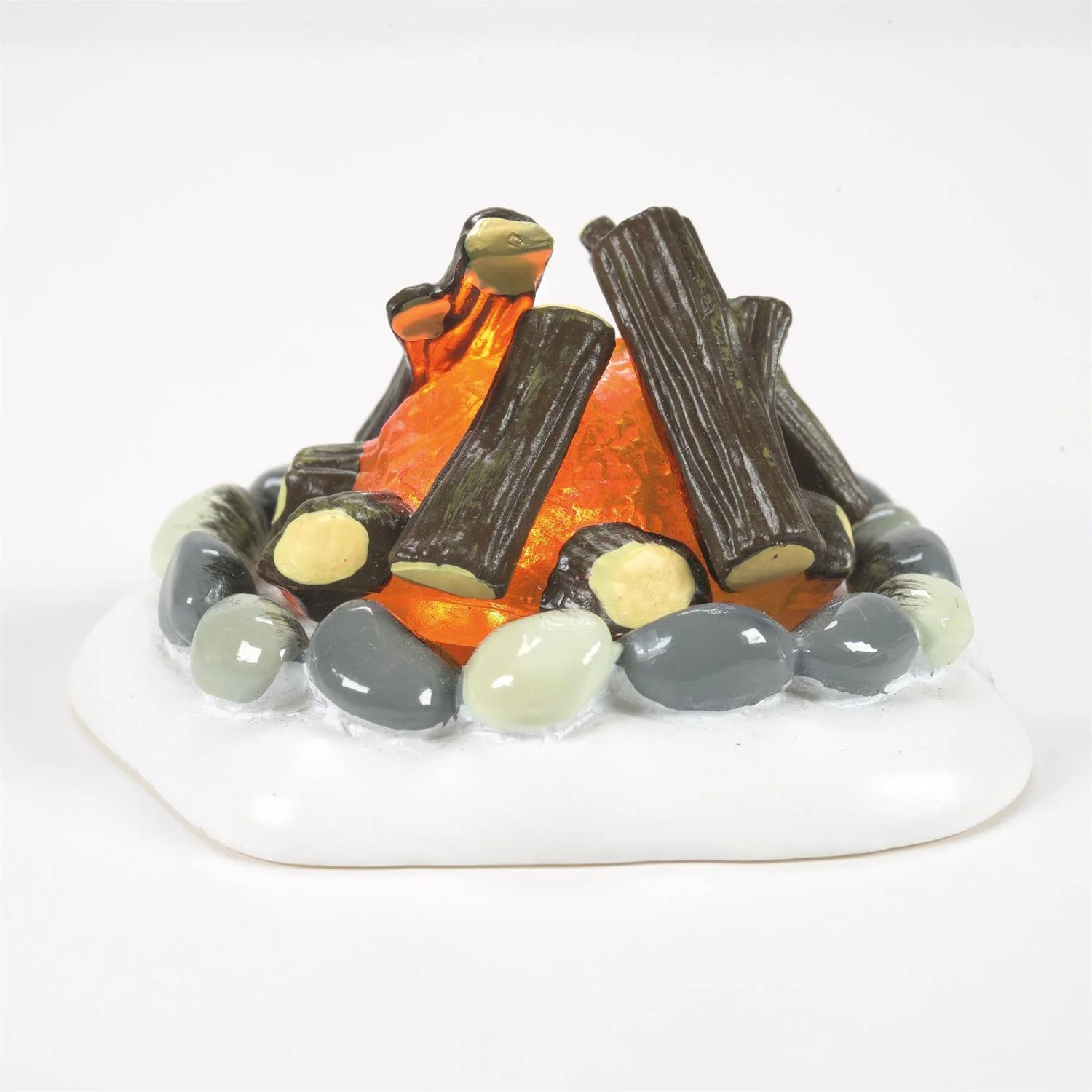 Village Accessories - Lit Fire Pit Figurine - Image 4