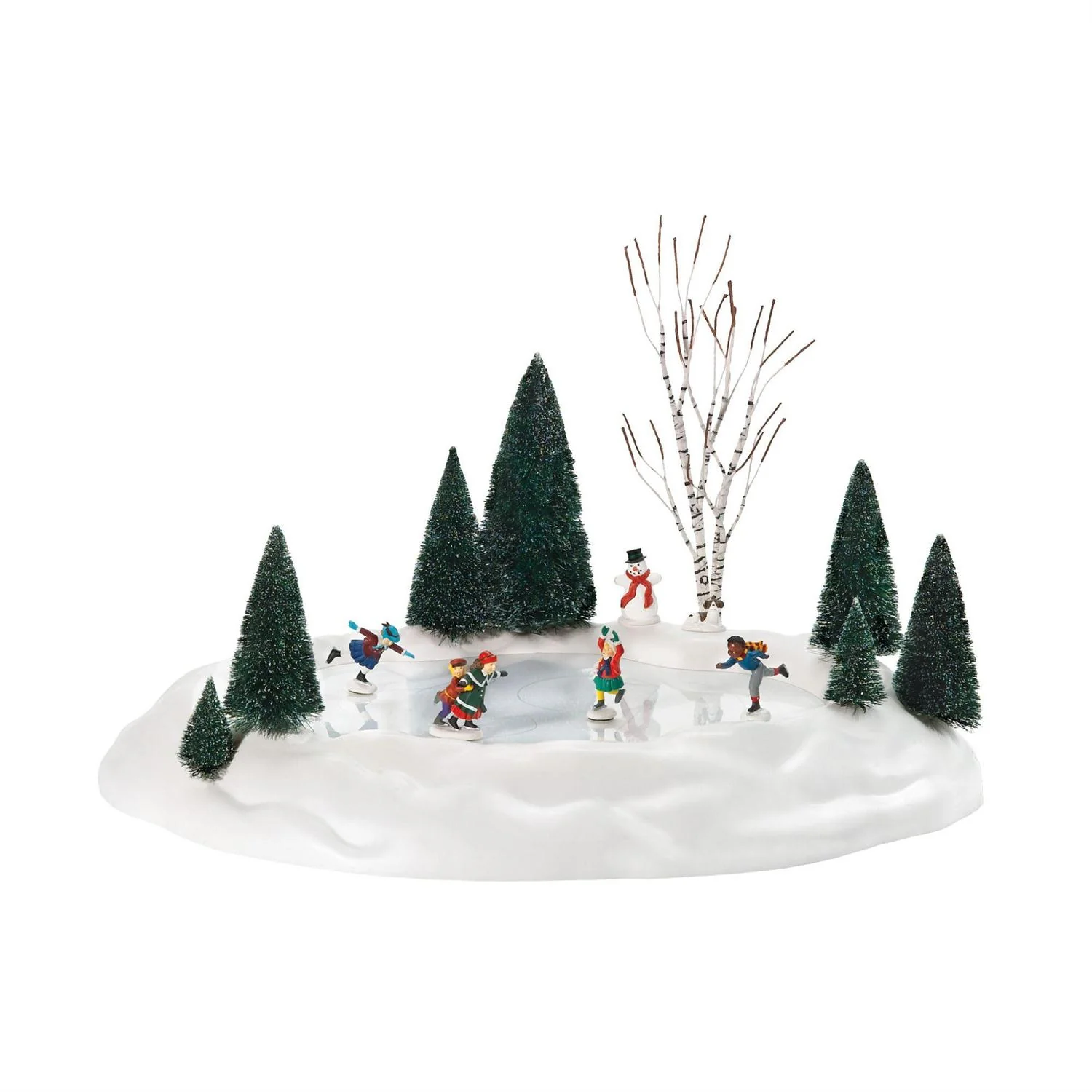 Village Accessories - New Animated Skating Pond