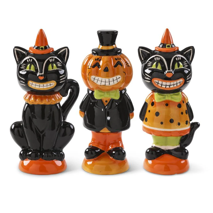Vintage Inspired Halloween Figurine, 6.25" (3 styles - sold individually)