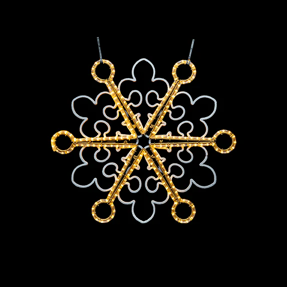 Large Vintage Spike, LED Lit (Gold Brilliant/Warm White), 3'5"