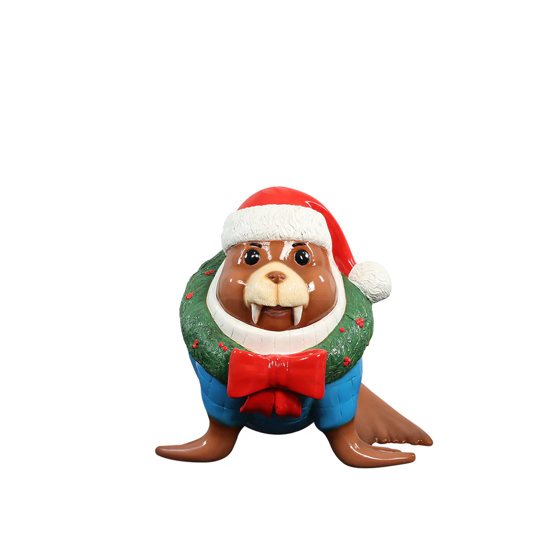 Large Fiberglass Walrus Figure, 28" - Image 3