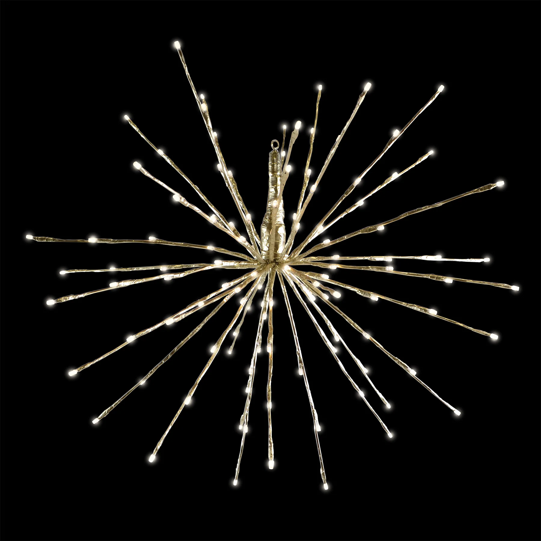 Warm White Radiant Blast, 24" (Matte Gold)