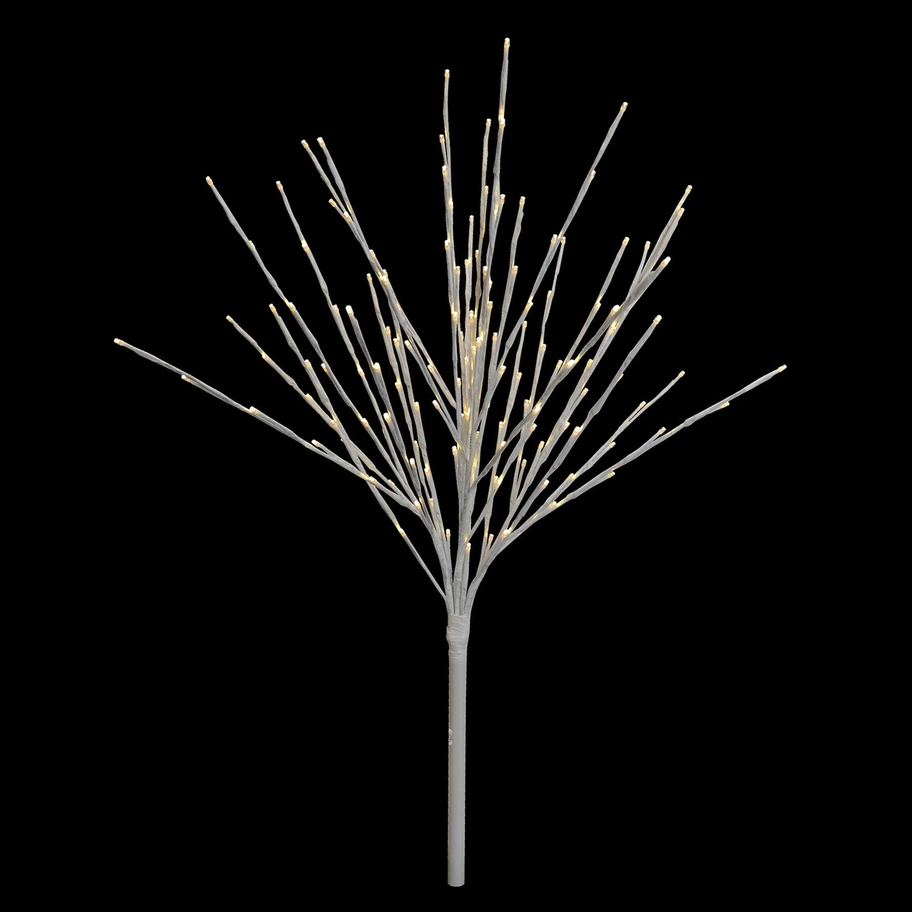 Warm White/White Light Burst, 140 Lights, 36"
