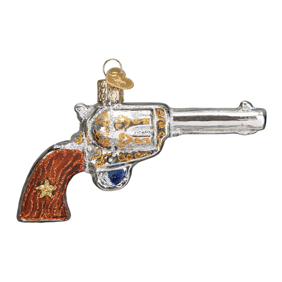 Western Revolver Ornament - Image 2