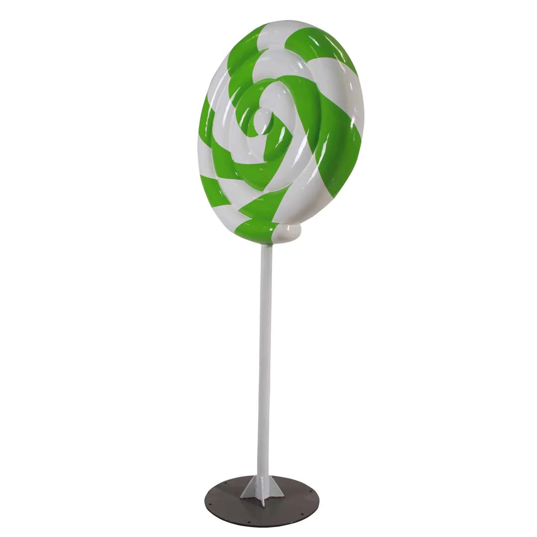 Giant Fiberglass Whirly Pop, 8Ft (Green) - Image 3