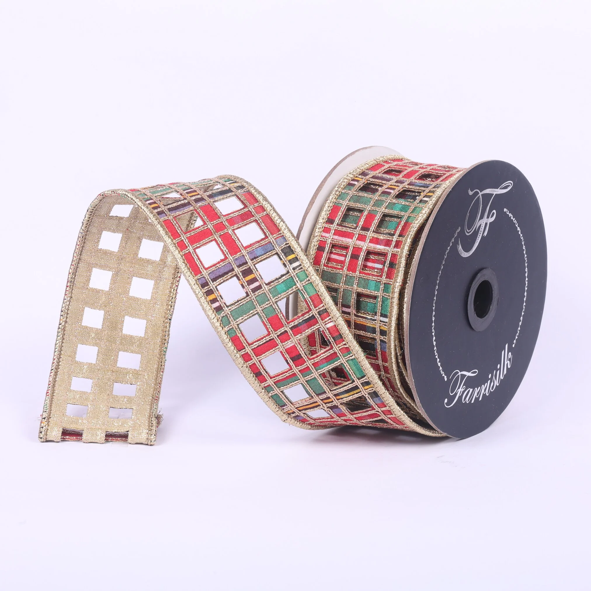 Window Plaid Ribbon, 2" x 5yd