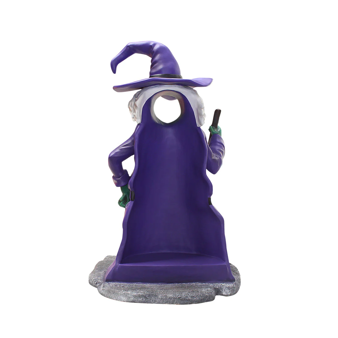 Large Fiberglass Witch Photo Op, 75" - Image 4